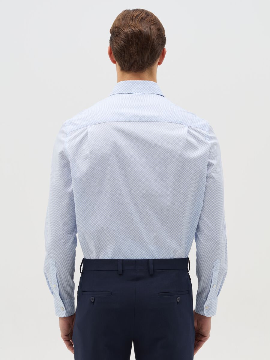Regular-fit shirt with micro print_2