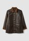 Brown regular-fit viscose-blend jacket_4