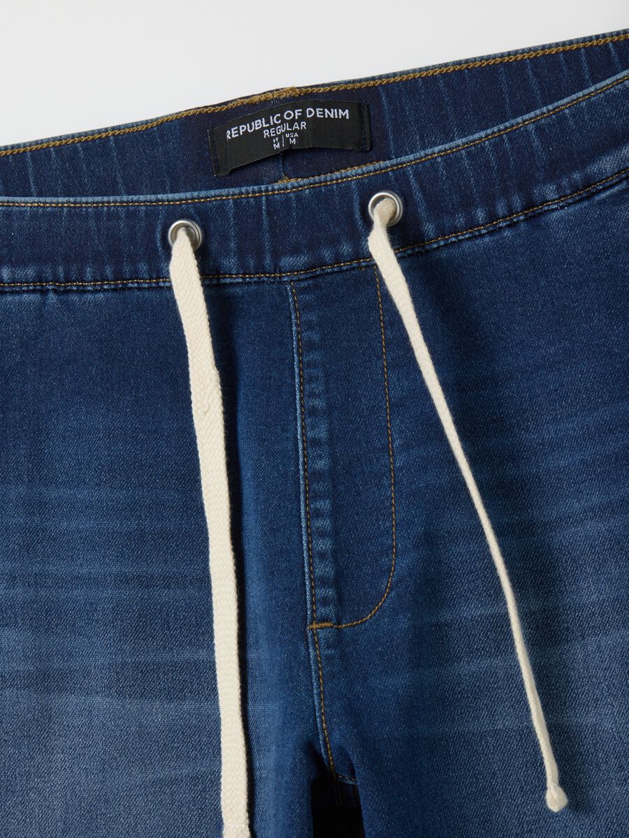 Men's Regular Fit Denim Shorts_1