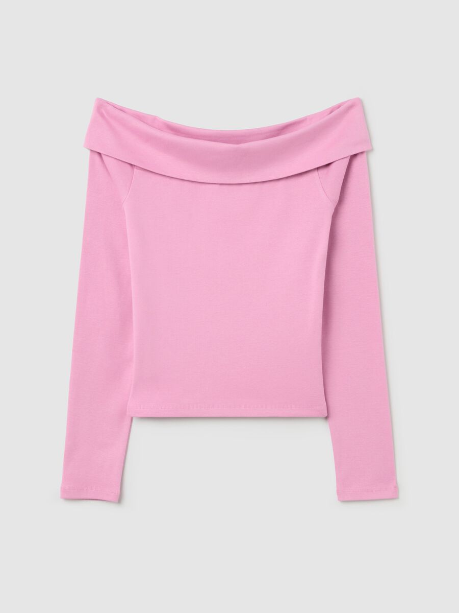 Off-the-shoulder T-shirt_4