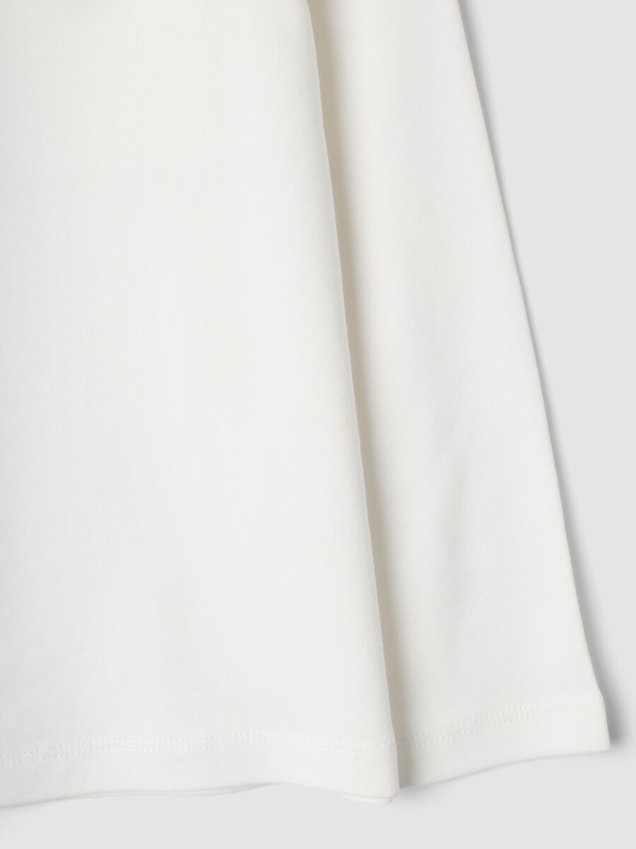 White organic cotton crew-neck T-shirt_3
