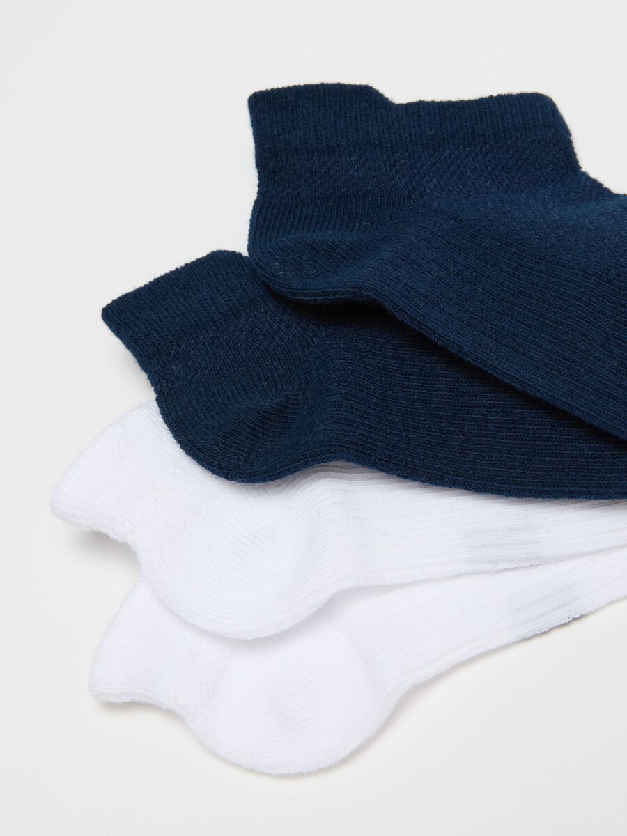 Five-pair pack solid colour shoe liners_1