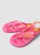 Girls&rsquo; multicolour patterned flip-flops_1