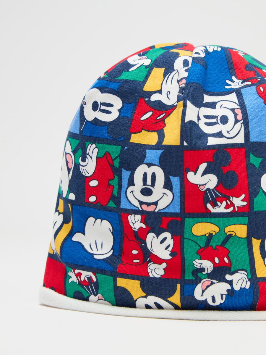 French terry hat with Mickey Mouse print_2