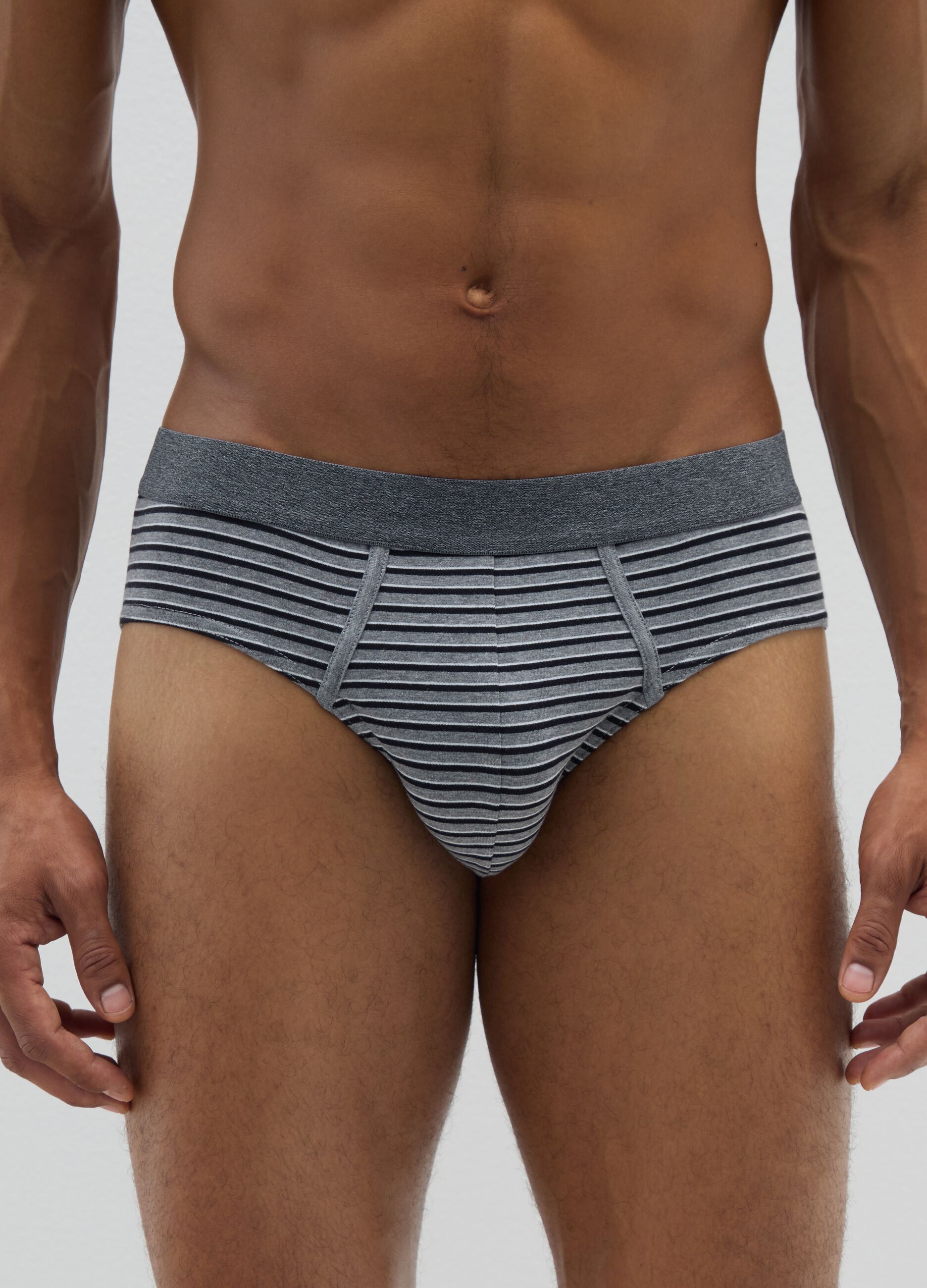 Multipack Elasticated Cotton Multicolor Briefs