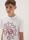 White short-sleeved organic cotton T-shirt_2