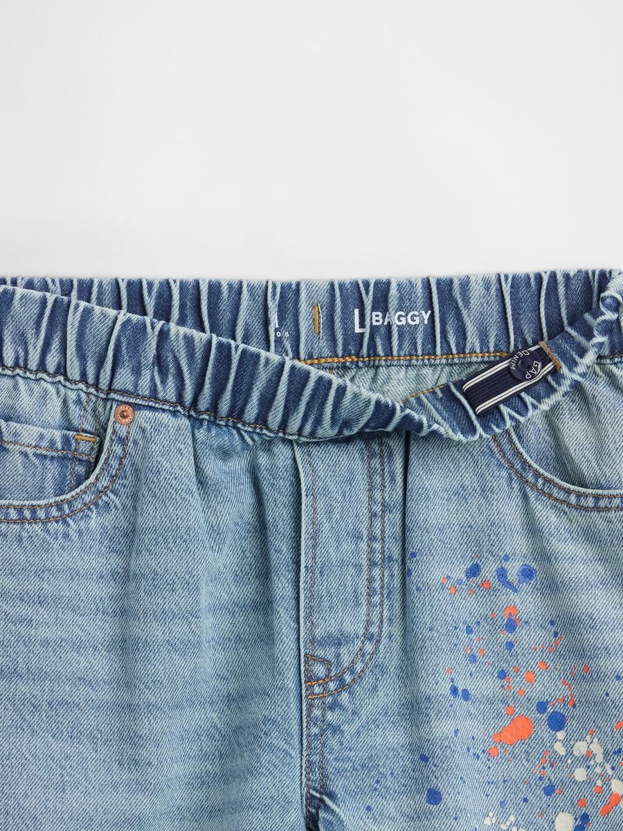 Jeans denim ampio per bambino_4