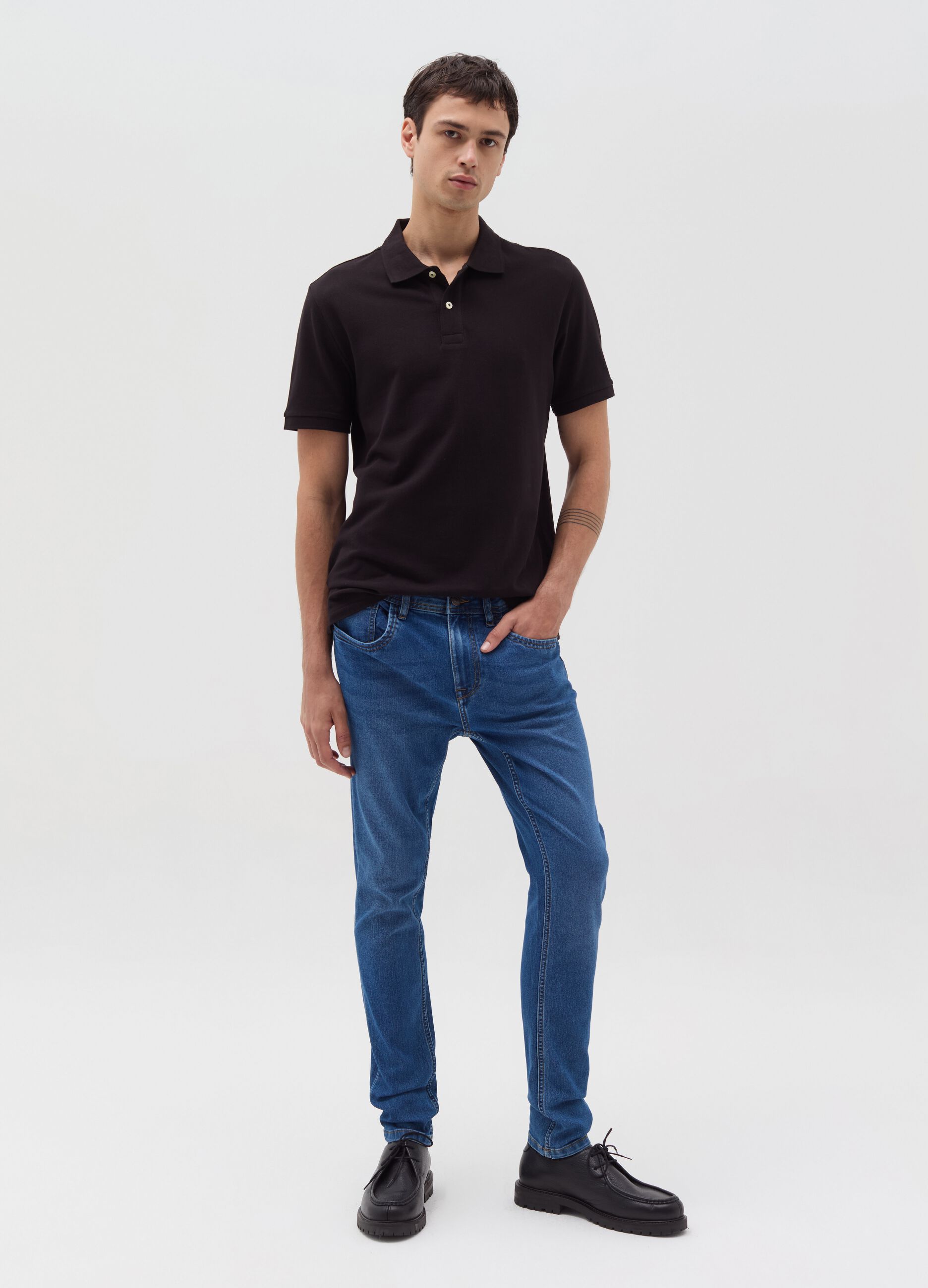 Jeans elasticizzati uomo oviesse discount