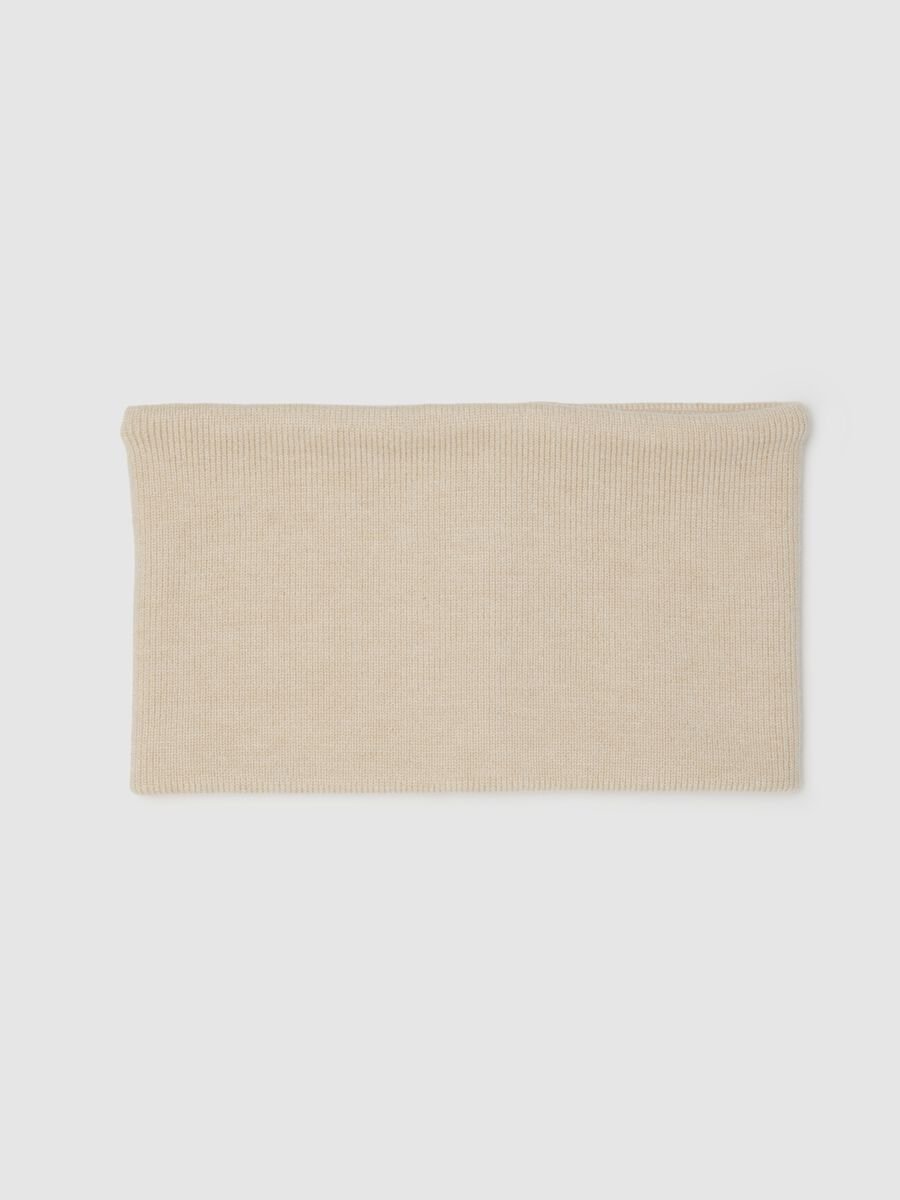Sciarpa beige da bambina_0
