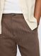 Brown Linen and Cotton Trousers_4