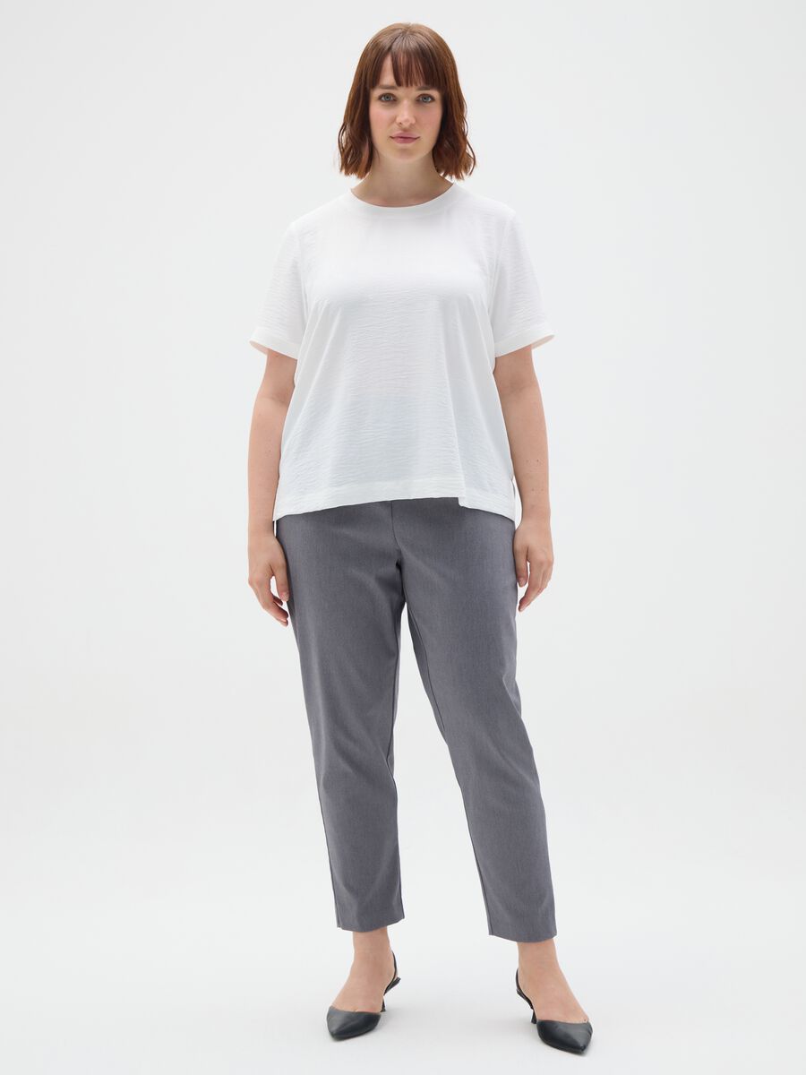 White regular fit T-shirt_1