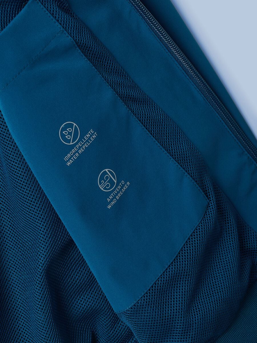ALTAVIA SAILING blue windproof sports jacket with zip_5