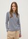 Multicolour striped long sleeve T-shirt, regular fit_0