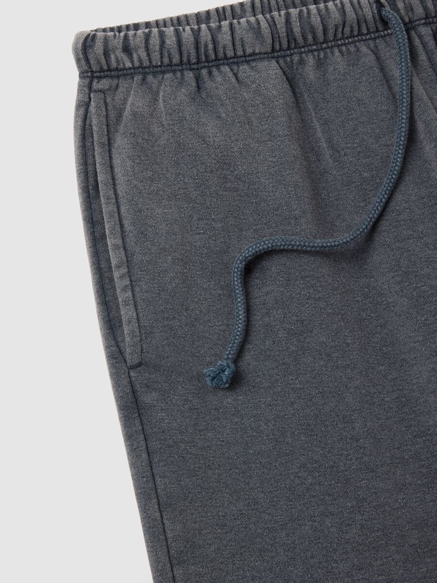 Pantaloni in misto cotone grigi regular fit_5