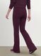 Leggings viola flare fit in viscosa jersey elasticizzata_3