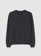 Grey regular fit lambswool sweater_0