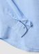 Light Blue Pure Linen Shirt, Regular Fit_5