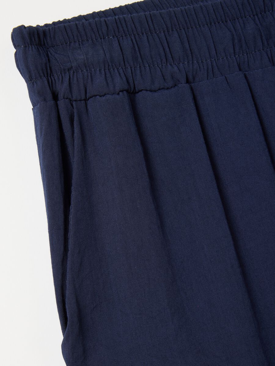 Blue wide-leg trousers_5
