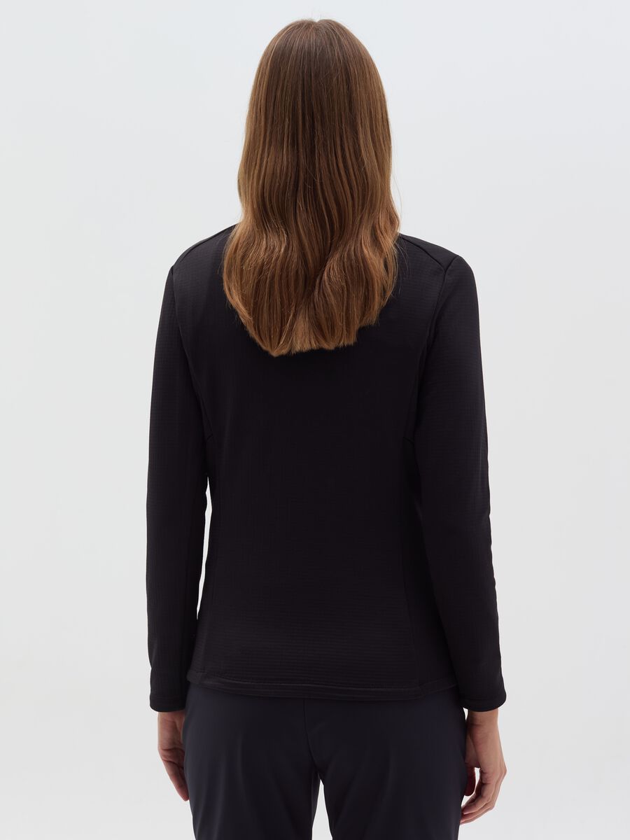 Altavia by Deborah Compagnoni half-zip waffle-weave fleece_3