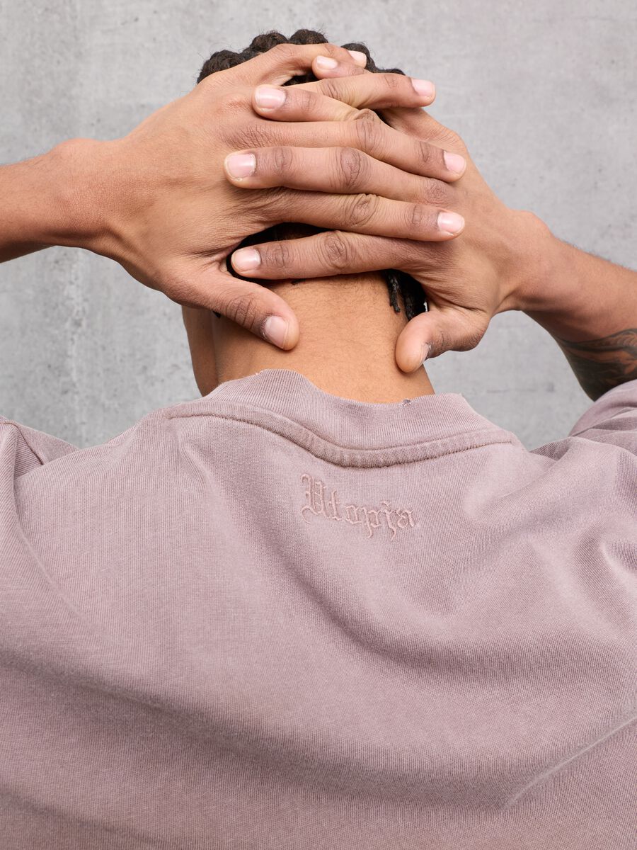 Sunfaded Oversize T-shirt Mocha_3