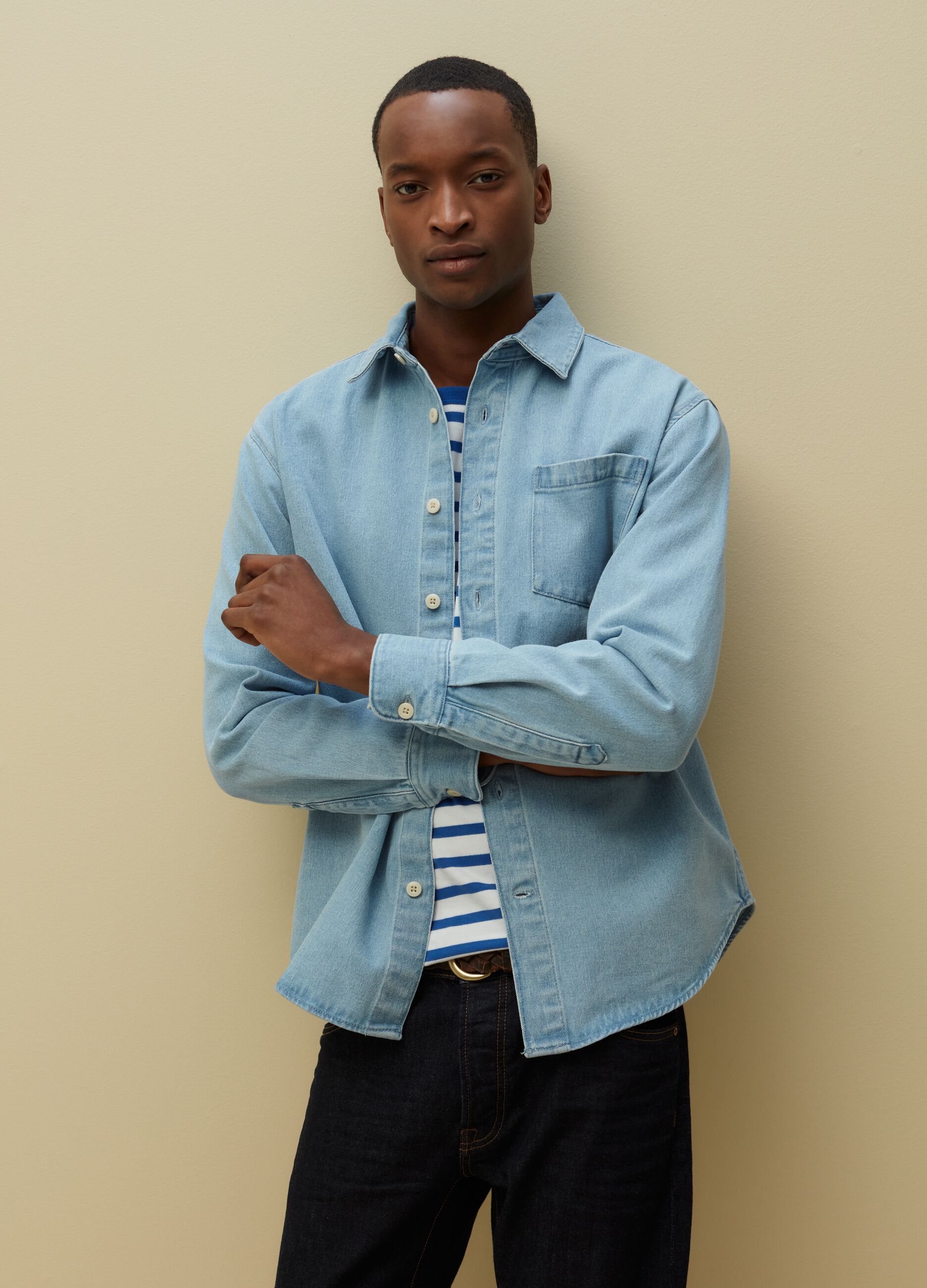 Shacket oversize in denim_1