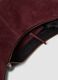 Red genuine leather shoulder bag_2