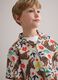 Camicia in pura viscosa multicolor da bambino regular fit con stampe_2