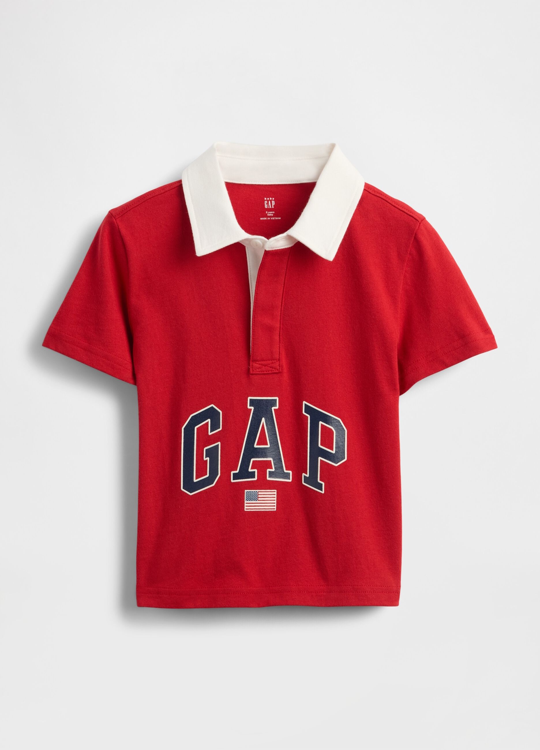 Short Sleeve Red Cotton T-shirt