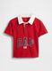 Short Sleeve Red Cotton T-shirt_0