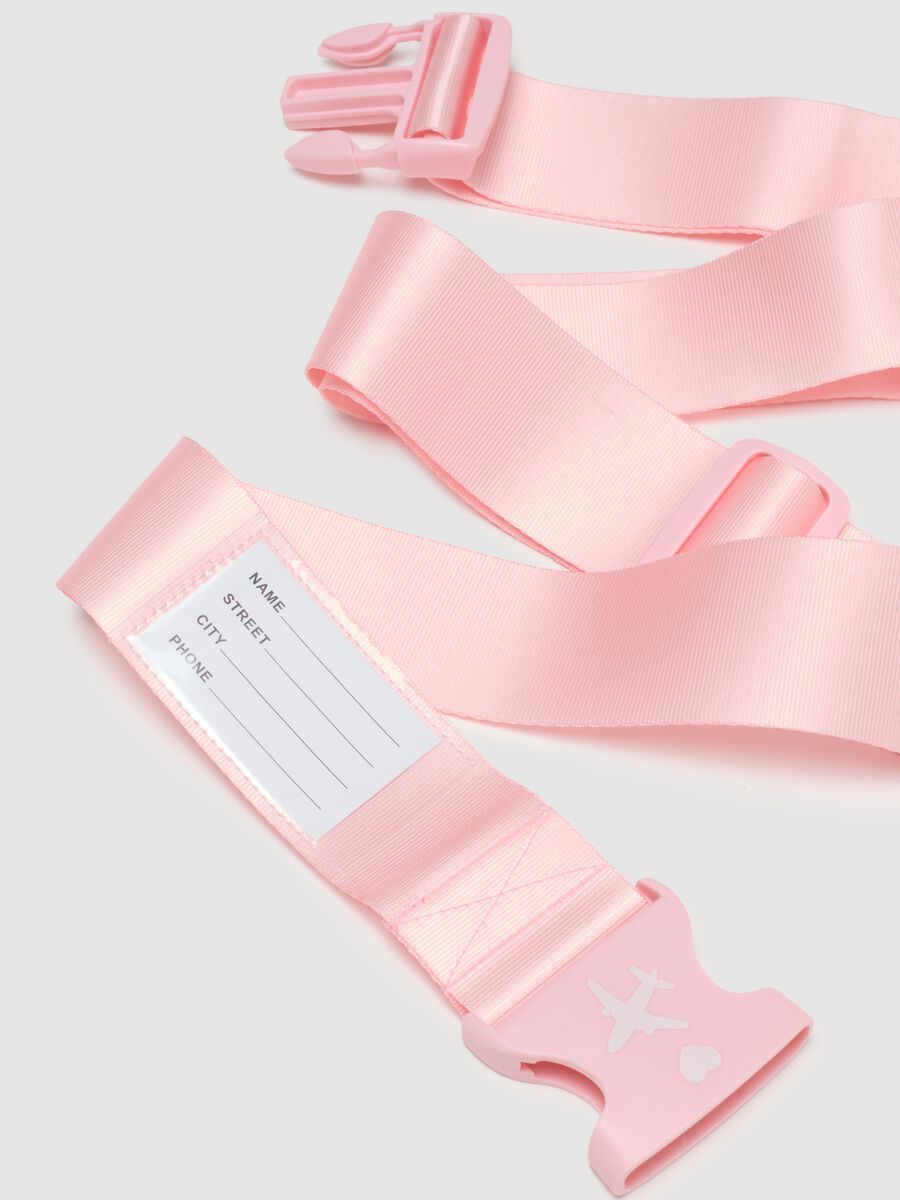 Pink belt with adjustable buckle_2
