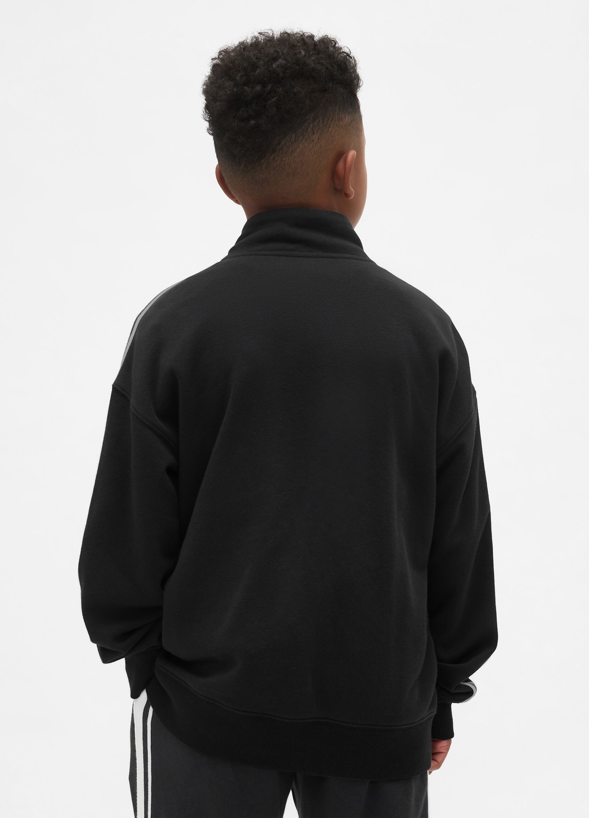 Children's black sweatshirt