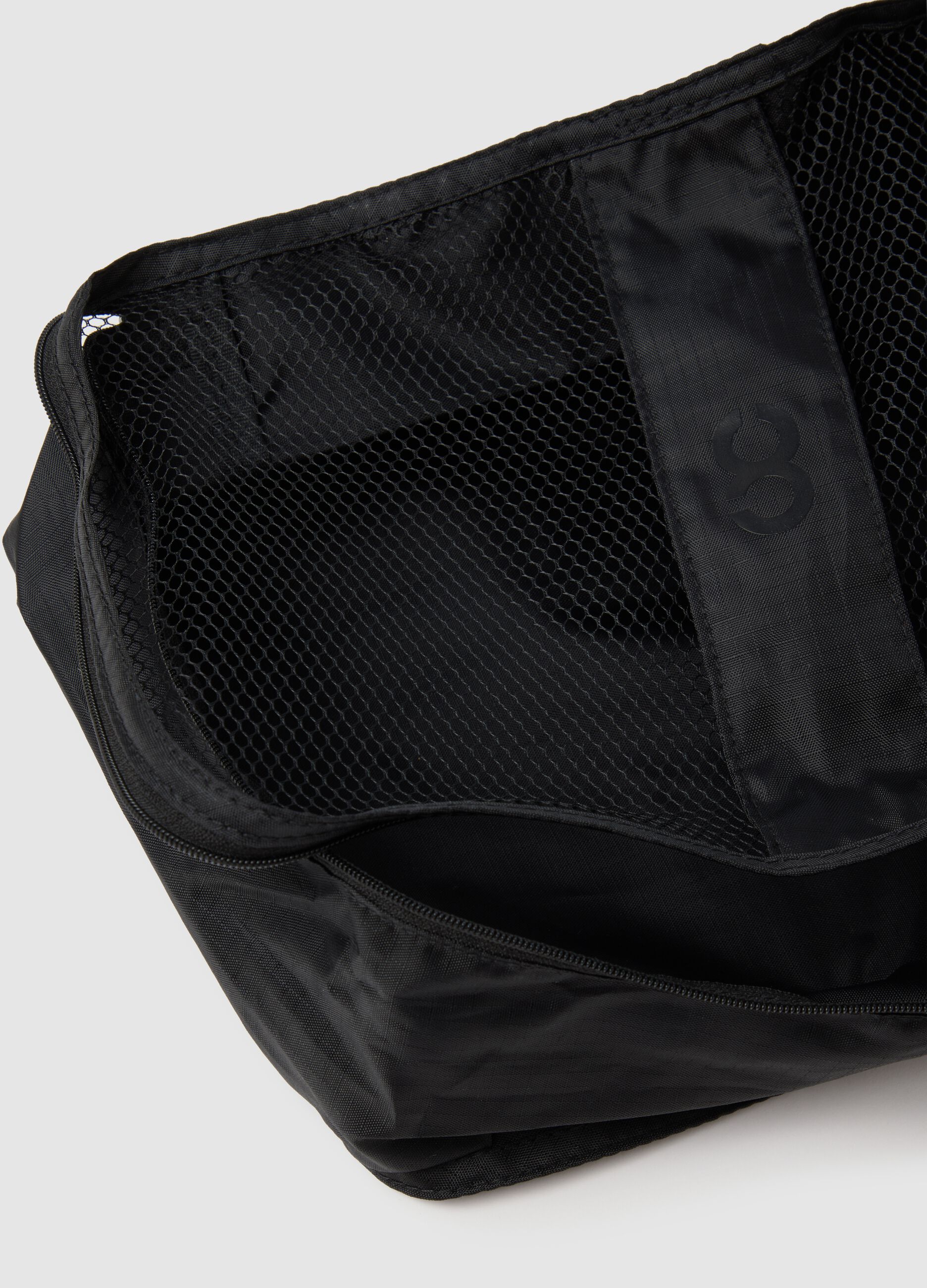 Beauty case da uomo in nero