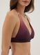 Brown stretch bikini top with ombr&eacute; effect_3