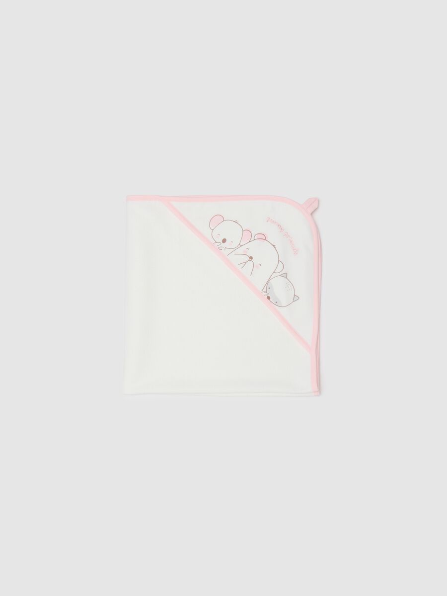 Newborn Multicolour Terry Cloth Bathrobe_0