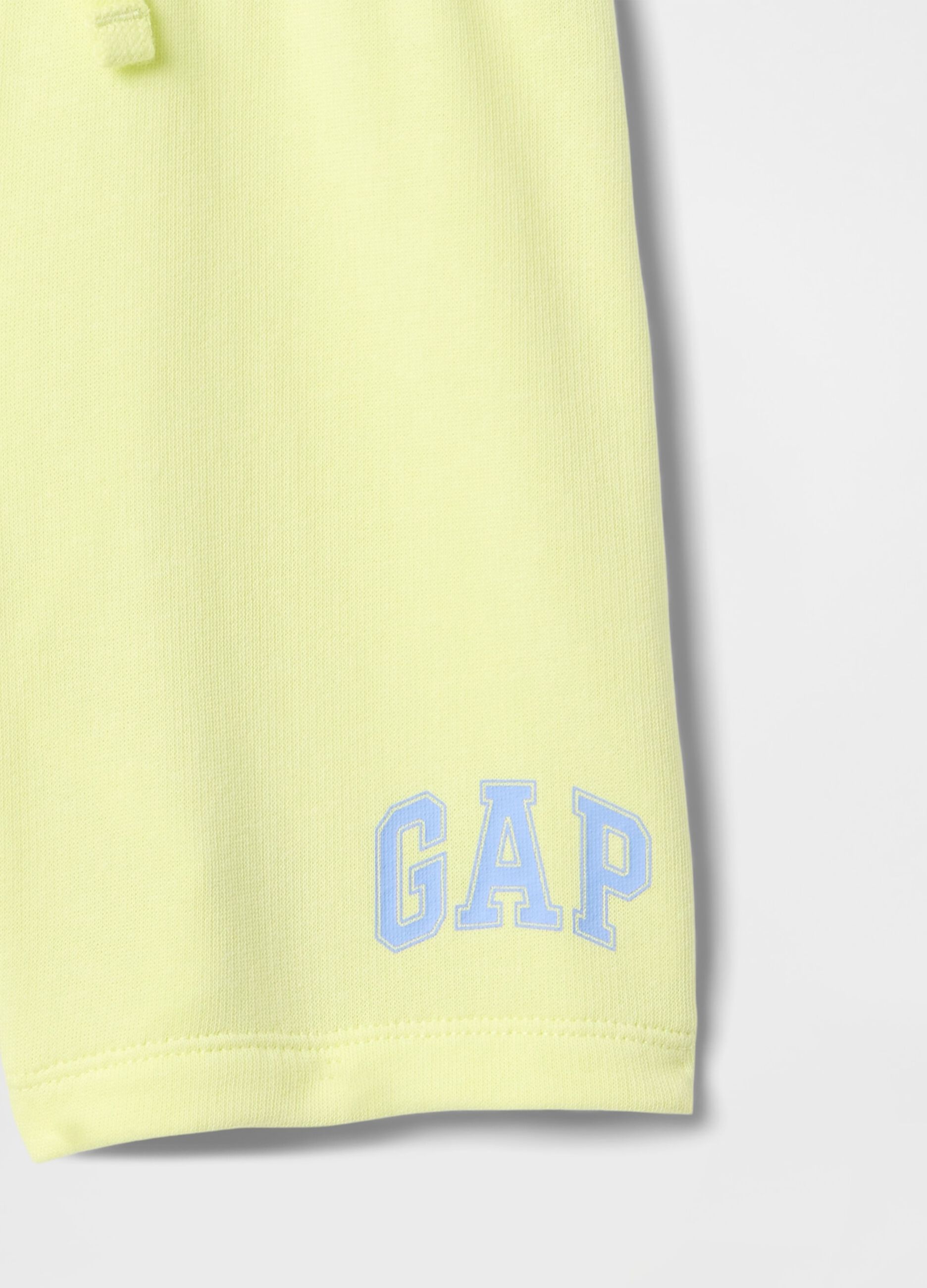 Yellow GAP Logo Shorts
