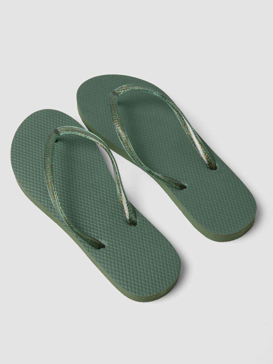 Infradito verdi con cinturini traslucidi_2