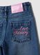 Pure cotton denim jeans with heart details_3