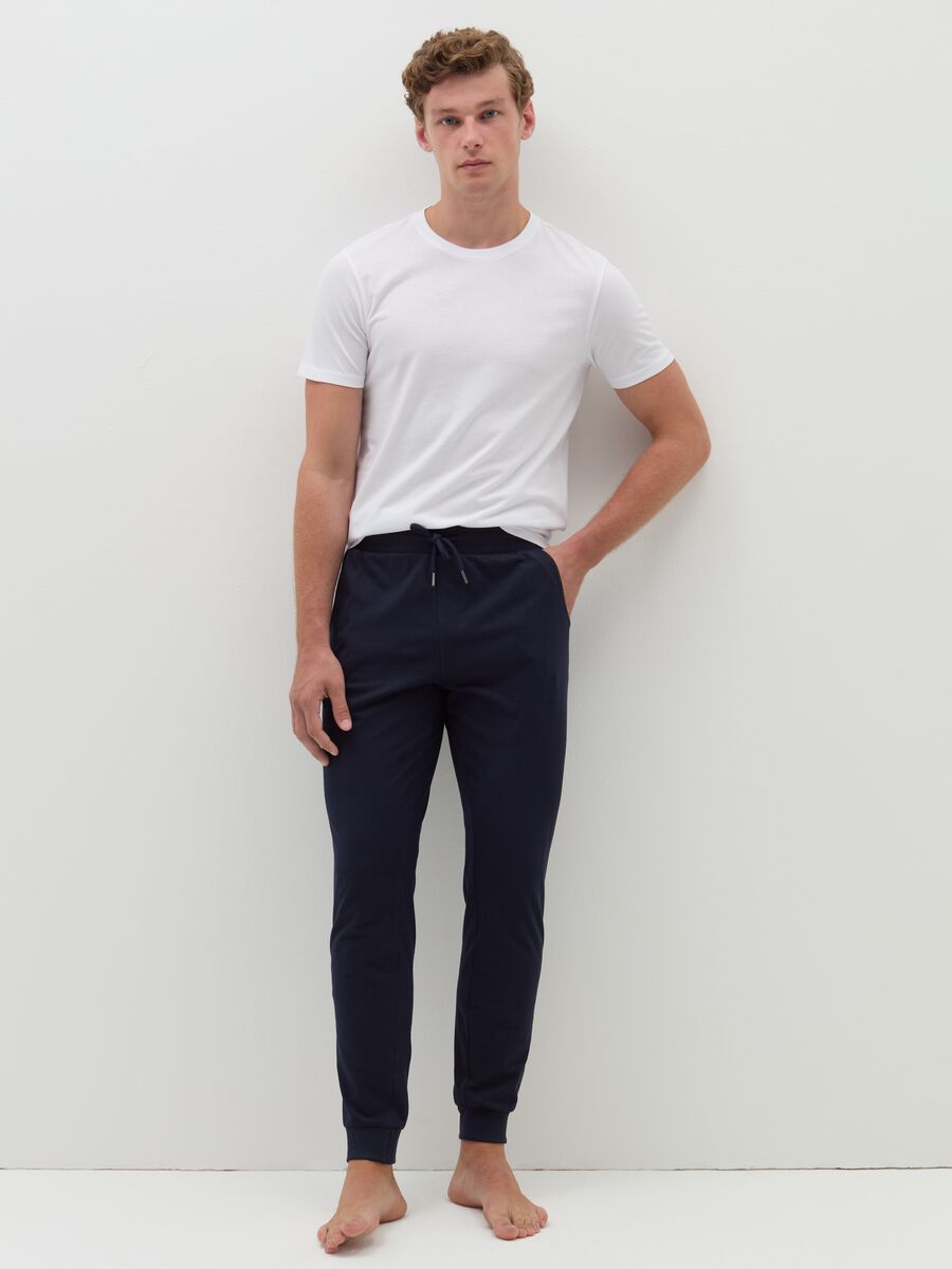 Pantalone pigiama con coulisse_0