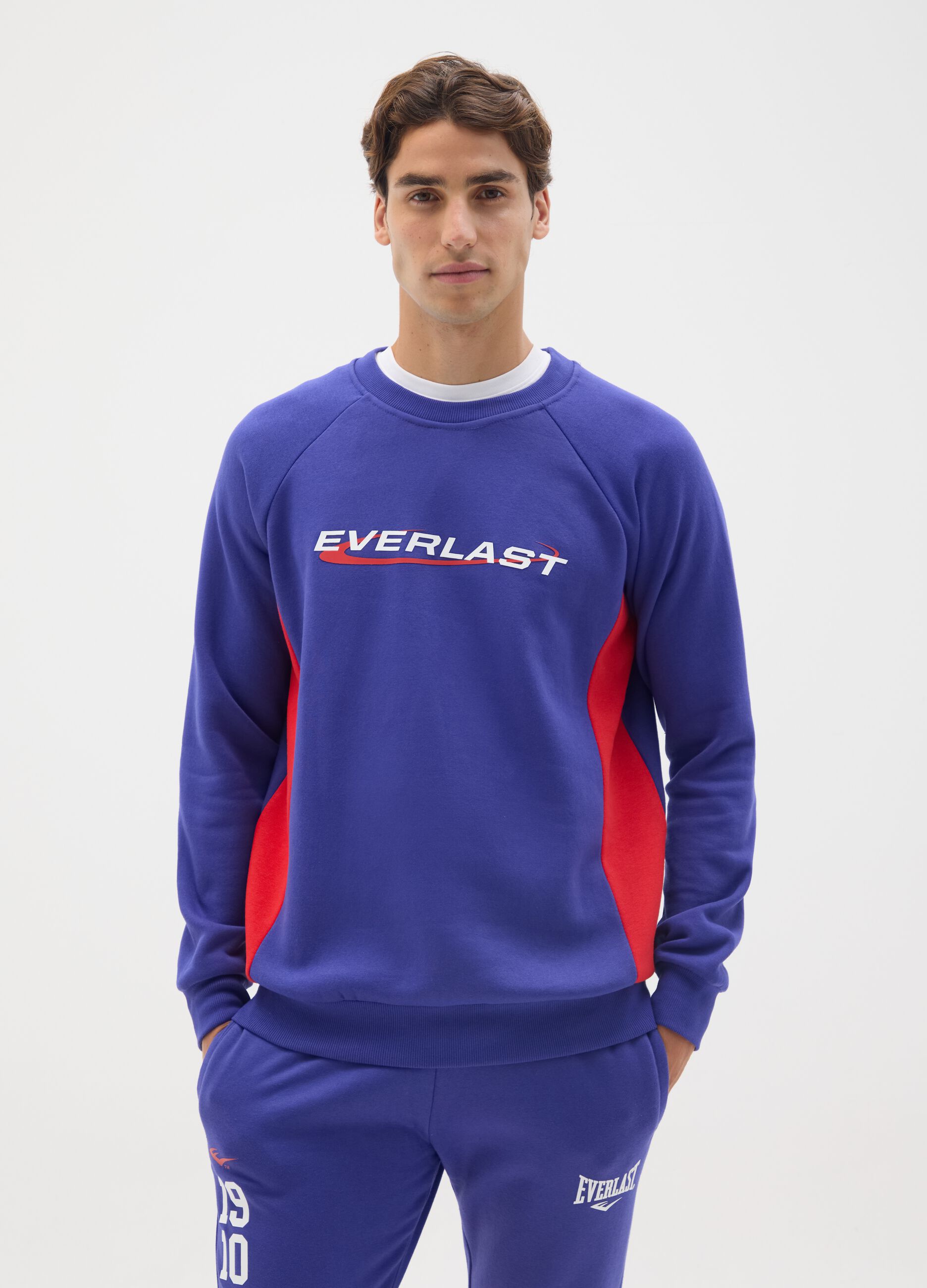 Multicolor Cotton Blend Pullover by Everlast