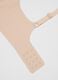 Beige seamless bra with removable padding_1