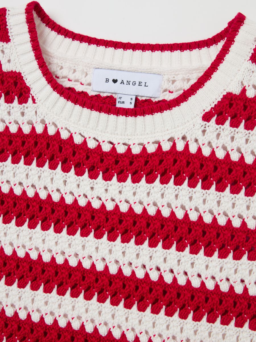 Striped crochet tank top_5