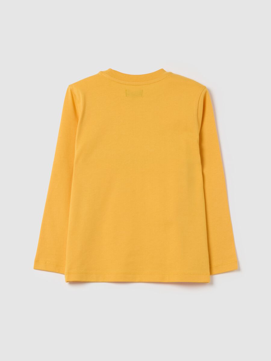 Long-sleeved T-shirt with logo embroidery_4