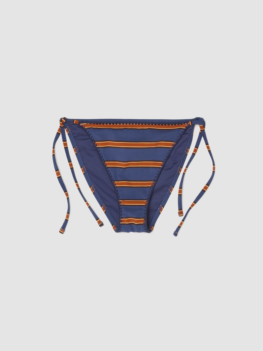 Multicolour striped stretch swim briefs_4