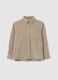 Boy's Beige Corduroy Shirt_0