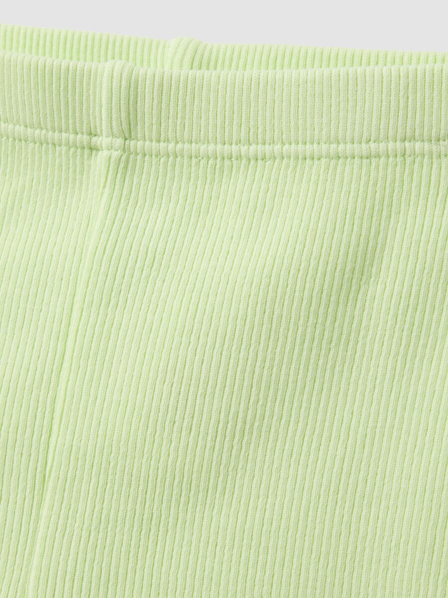 Completo multicolor in cotone elasticizzato per bimba con stampa Stitch_2