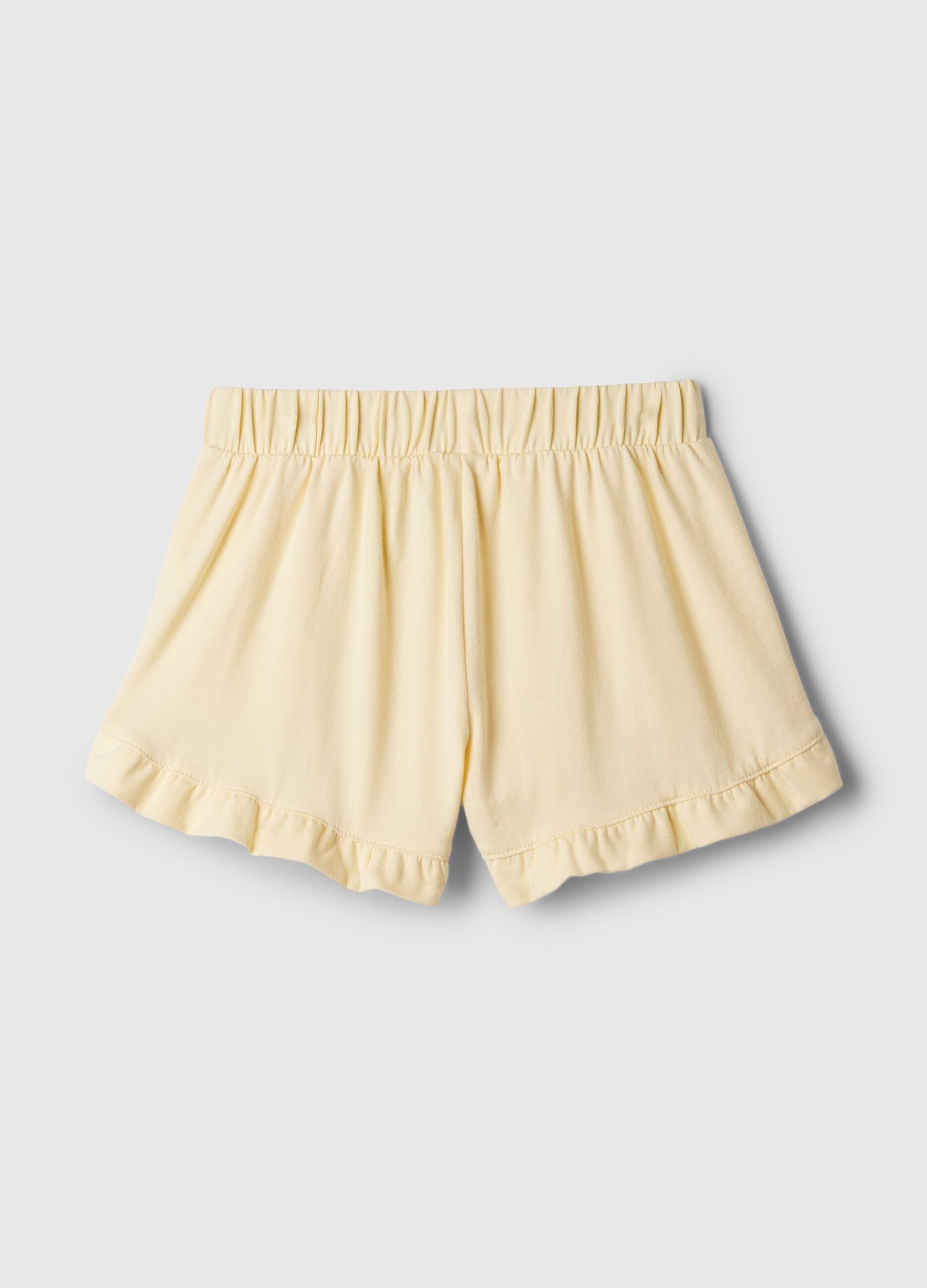 Shorts in stretch cotton