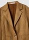 Brown regular-fit jacket with lapels and patch pockets_1