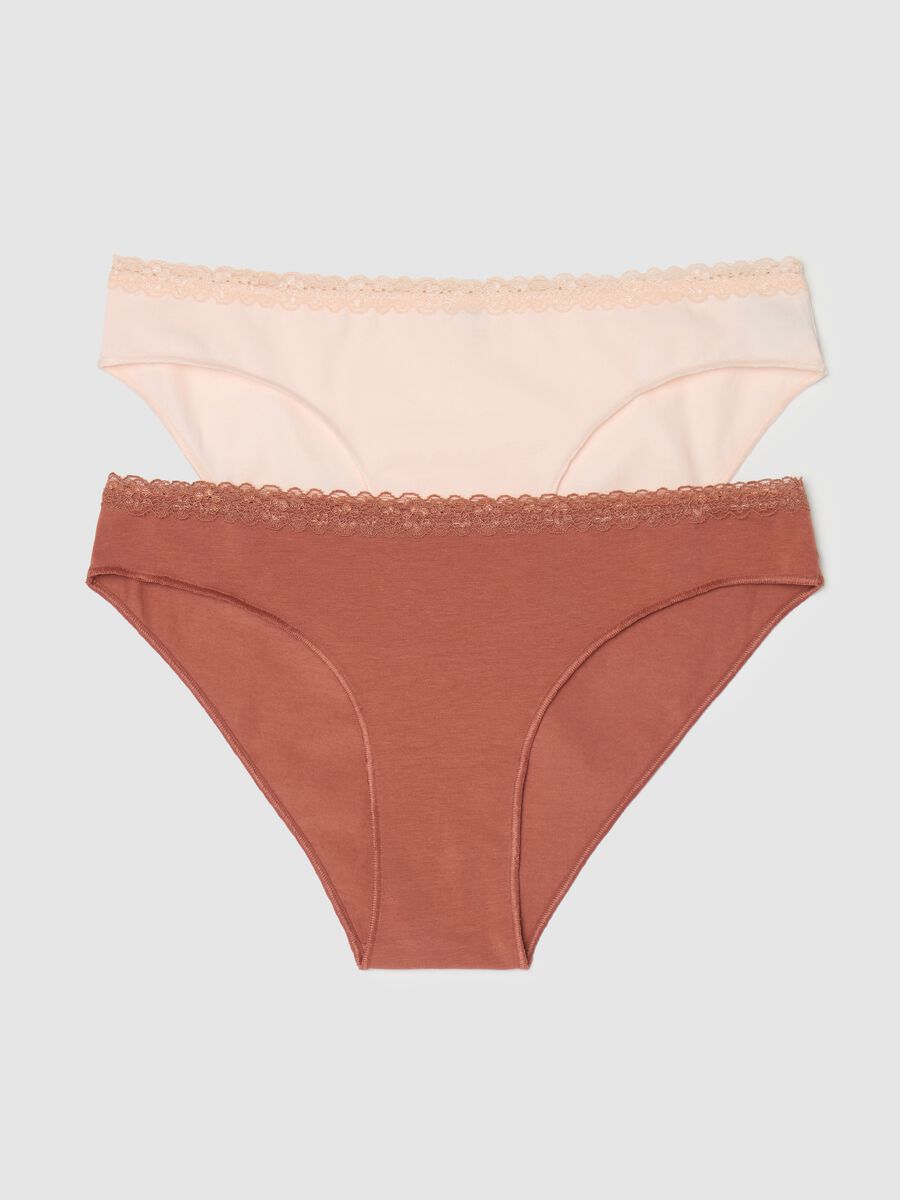 Two-pack briefs with lace trim_4
