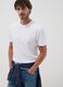 White pure cotton T-shirt_0