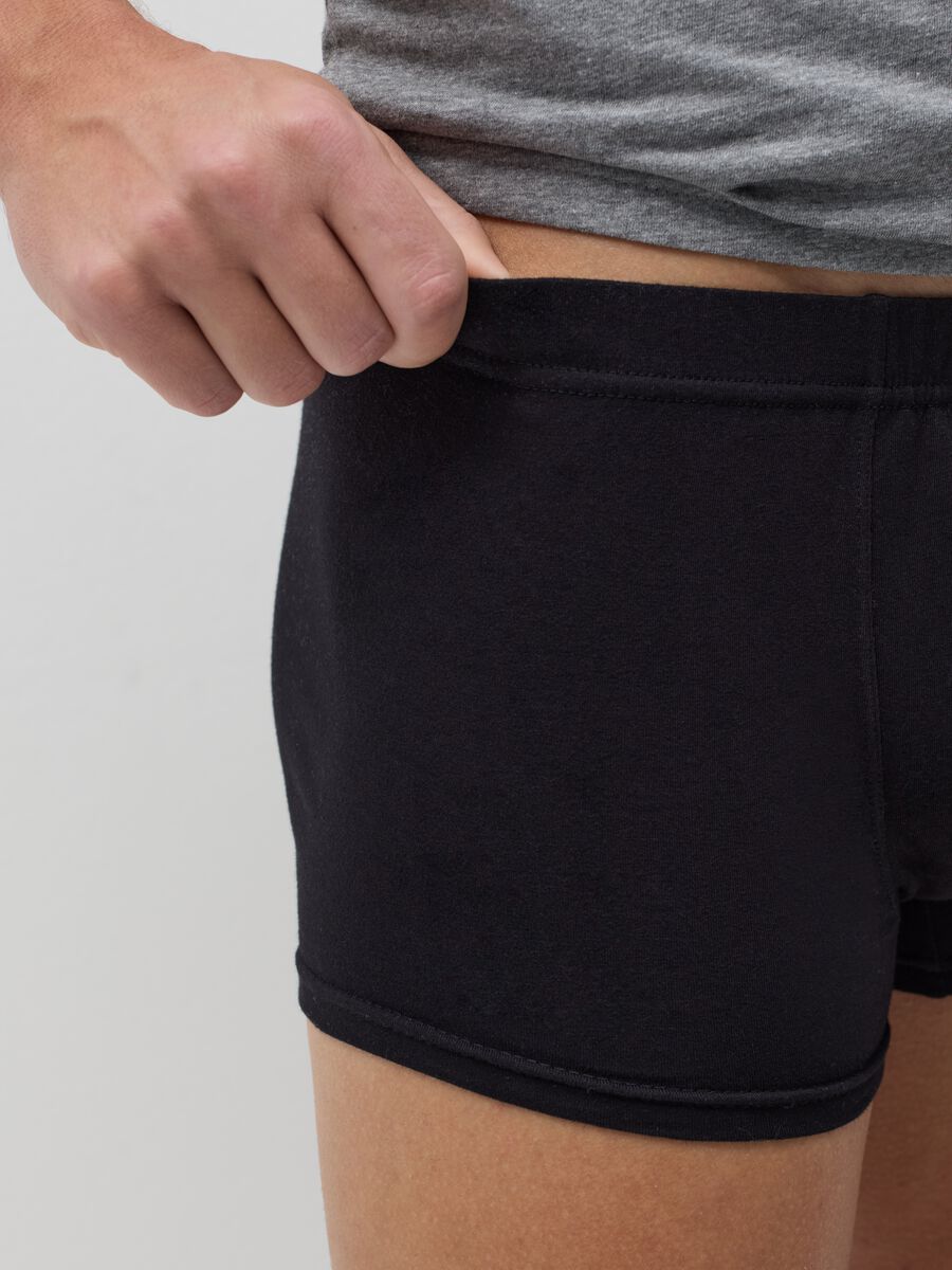 Five-pack boxers in organic cotton_2